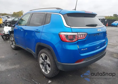 2019 Jeep Compass Limited 4X4 из США, поврежденный, VIN 3C4NJDCB2KT639283